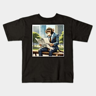 City Monkey Kids T-Shirt